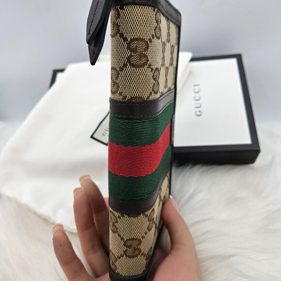 Gucci Supreme Ophidia Zip Around Wallet - Picture 8 of 17